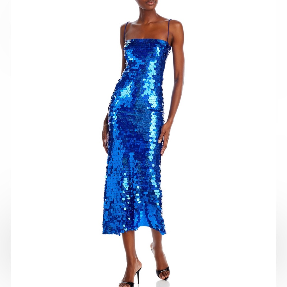 New Arrivals Phoenix Dress Blue | NWT | Size 36
